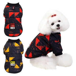 Autumn Winter Pet Coat Dog Costume Warm Outfit Dogs Clothes Puppy Cotton Jacket Pets Clothes for Small Medium Dogs Cats S-XXL