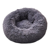 Super Soft Dog Bed Round Washable Long Plush Dog Kennel Cat House Velvet Mats Sofa For Dog Chihuahua Dog Basket Pet Bed