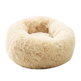 Super Soft Dog Bed Round Washable Long Plush Dog Kennel Cat House Velvet Mats Sofa For Dog Chihuahua Dog Basket Pet Bed
