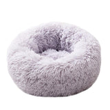 Super Soft Dog Bed Round Washable Long Plush Dog Kennel Cat House Velvet Mats Sofa For Dog Chihuahua Dog Basket Pet Bed