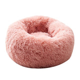 Super Soft Dog Bed Round Washable Long Plush Dog Kennel Cat House Velvet Mats Sofa For Dog Chihuahua Dog Basket Pet Bed