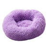 Super Soft Dog Bed Round Washable Long Plush Dog Kennel Cat House Velvet Mats Sofa For Dog Chihuahua Dog Basket Pet Bed
