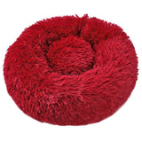 Super Soft Dog Bed Round Washable Long Plush Dog Kennel Cat House Velvet Mats Sofa For Dog Chihuahua Dog Basket Pet Bed