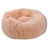 Super Soft Dog Bed Round Washable Long Plush Dog Kennel Cat House Velvet Mats Sofa For Dog Chihuahua Dog Basket Pet Bed