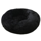 Warm Fleece Dog Bed Round Pet Lounger Cushion For Large Dogs Cat Winter Dog Kennel Christmas Puppy Mat