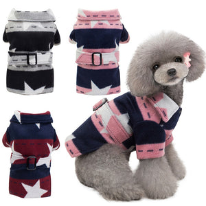 Pet Clothes For Dog Clothing Warm Thicken Clothes Dogs Hoodie Dogs Coat Jacket For Small And Medium Dogs Puppy Yorkshire Outfit